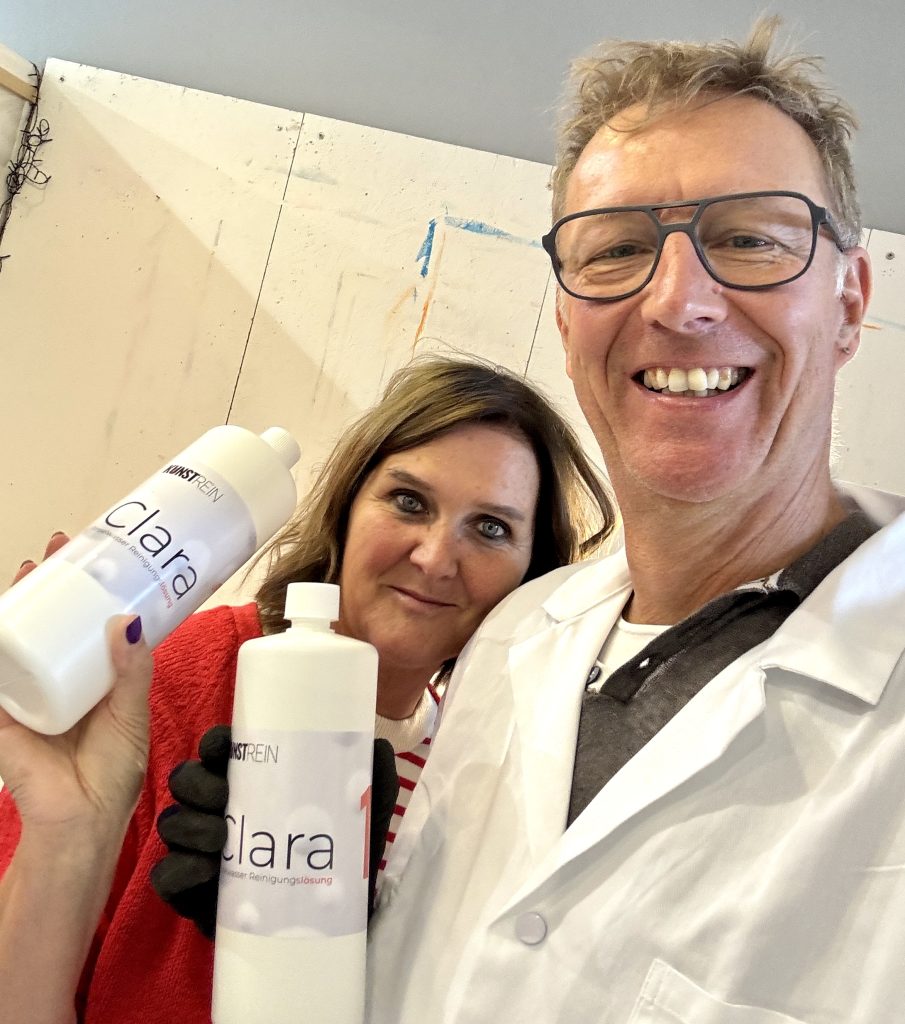 Steffi Möllers, Malerin und Dr. Christoph Möllers, Chemiker Gründer von Kunstrein